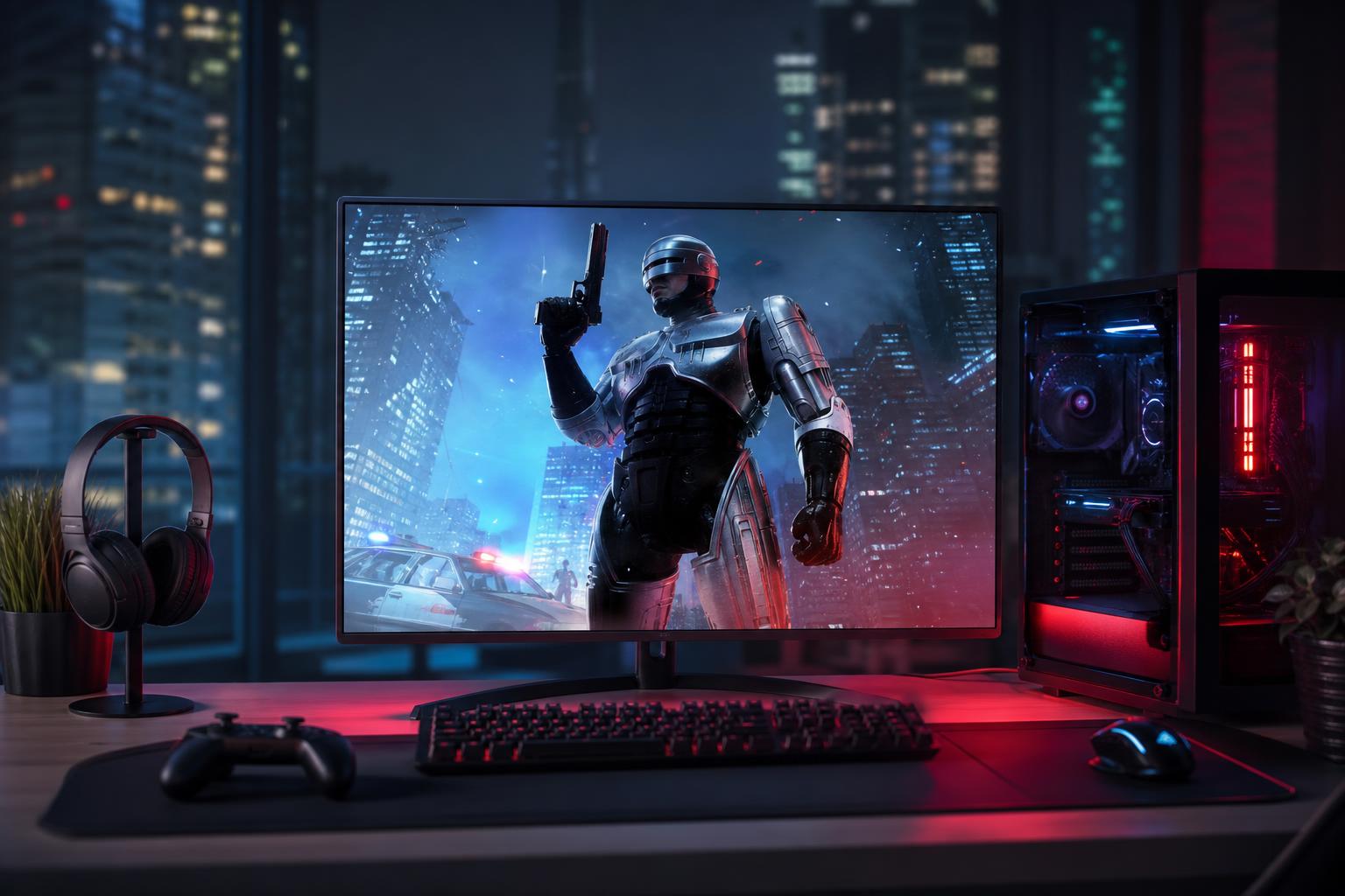 robocop rogue city 90 rabatt authentische umsetzung und ue5 grafik im ueberblick